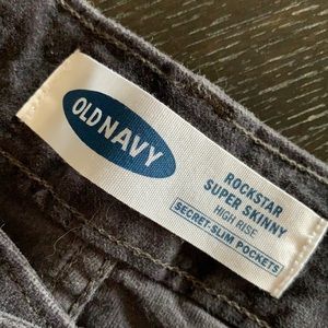 Women’s velvet old navy pant